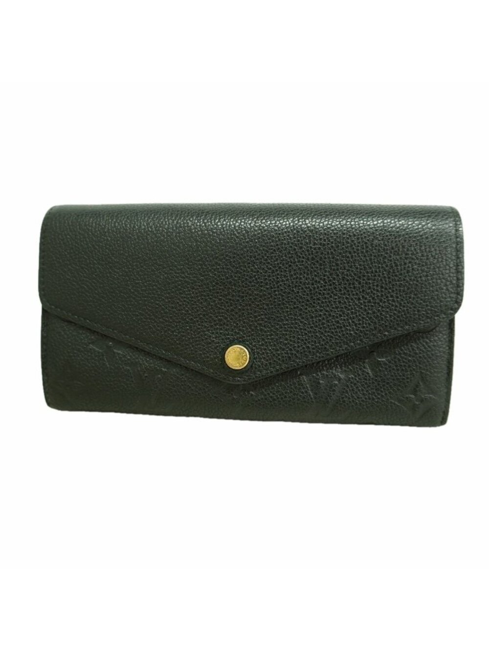 Louis Vuitton Wallet Monogram Empreinte Portefeuille Sarah Noir